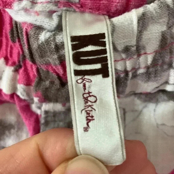 Kut from the cloth linen floral shorts size 14 - Picture 2 of 6